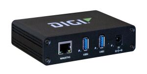 Digi AW02-G300 Schnittstellen-Hub USB 3.2 Gen 1 (3.1 Gen 1) Type-A 1000 Mbit/s Schwarz