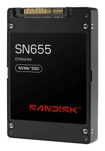 SanDisk SN655 30 TB U.3 PCI Express 4.0 NVMe TLC 3D NAND