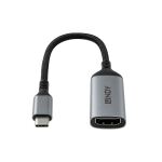 Lindy 43428 Videokabel-Adapter 0,15 m USB Typ-C HDMI Grau