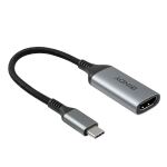 Lindy 43428 Videokabel-Adapter 0,15 m USB Typ-C HDMI Grau