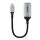 Lindy 43428 Videokabel-Adapter 0,15 m USB Typ-C HDMI Grau