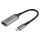 Lindy 43428 Videokabel-Adapter 0,15 m USB Typ-C HDMI Grau