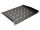 Equip 19"-Festregal, 1 HE, 350 mm, Schwarz