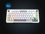 Inca IKG-455 Tastatur Gaming USB + RF Wireless + Bluetooth QWERTY Deutsch Weiß