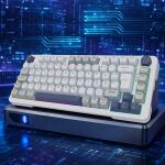 Inca IKG-455 Tastatur Gaming USB + RF Wireless + Bluetooth QWERTY Deutsch Weiß