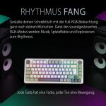 Inca IKG-455 Tastatur Gaming USB + RF Wireless + Bluetooth QWERTY Deutsch Weiß
