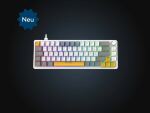 Inca IKG-457 Tastatur Gaming USB QWERTY Deutsch Weiß