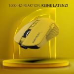 Inca IMG-328MX Maus Gaming rechts RF Wireless + Bluetooth + USB Type-C Optisch 12800 DPI