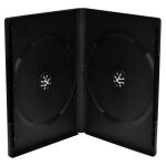 MediaRange BOX30-2 CD-Hülle DVD-Hülle 2 Disks Schwarz