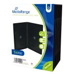 MediaRange BOX30-2 CD-Hülle DVD-Hülle 2 Disks Schwarz