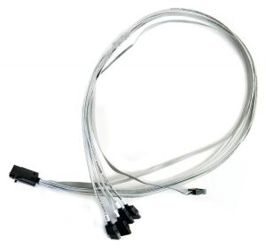 Microchip Technology 2279800-R Serial Attached SCSI (SAS)-Kabel 0,8 m 6 Gbit/s Weiß