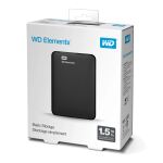 Western Digital WD Elements Portable Externe Festplatte 1,5 TB 2.5" Micro-USB B 3.2 Gen 1 (3.1 Gen 1) Schwarz
