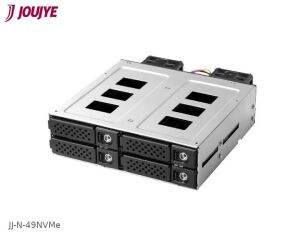 Wechselrahmen 4-in-1 NVMe U.2 SSD MSAS black