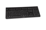 CHERRY DW 3000 Tastatur Maus enthalten Universal RF Wireless AZERTY Französisch Schwarz