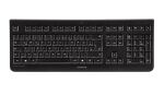 CHERRY DW 3000 Tastatur Maus enthalten Universal RF Wireless AZERTY Französisch Schwarz