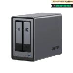 Ugreen NASync DXP2800 NAS System 2-Bay Kompakt Intel® N N100 8 GB DDR5 0 TB UGOS Pro Schwarz
