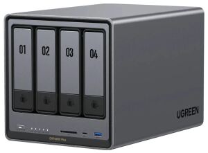 Ugreen NASync DXP4800 Plus NAS Desktop Intel® Pentium® Gold 8505 8 GB DDR5 0 TB UGOS Pro