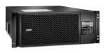 APC Smart-UPS On-Line SRT6KRMXLI – 6kW/VA, 6x C13, 4x C19, festverdrahteter 1-Phasen-Ausgang, Rack-montierbar, eingebettetes NMC