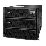 APC Smart-UPS On-Line SRT8KRMXLI – 8kW/VA, 6x C13 + 4x C19 + festverdrahteter 1-Phasen-Ausgang, Rack-montierbar, eingebettetes NMC