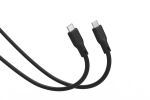 Digitus USB Silikon Kabel, USB4 Version 2.0, USB 80Gbps, 0,5m, schwarz