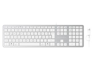CONCEPTRONIC USB Tastatur slim USB-A/USB-C      Layout DE ws