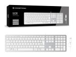 CONCEPTRONIC USB Tastatur slim USB-A/USB-C      Layout DE ws