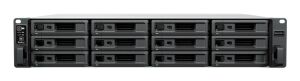 Synology RackStation RS2423RP+II NAS Rack (2U) AMD Ryzen V1780B 8 GB DDR4 0 TB DiskStation Manager Schwarz