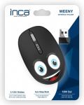 Inca IWM-245RS Maus Gaming Beidhändig RF Wireless Optisch 1200 DPI