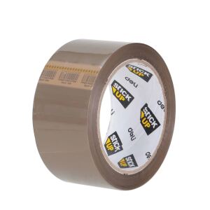 DELI Packband 48mm x 66m braun 6 Stück