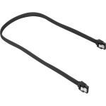 Sharkoon Kabel   SATA III     sleeve  0,60m         schwarz