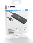 Emtec Hub ultra Slim USB3.1  4-Port T620A
