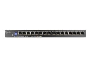 Zyxel 16-Port Gigabit Unmanaged Switch Slimline mit DIP Sele