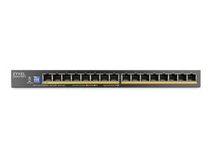 Zyxel 16-Port Gigabit Unmanaged Switch Slimline mit 135W PoE