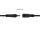 DeLOCK DC Verlängerungskabel 5,5 x 2,5 mm Stecker zu Buchse mit Bajonettverschluss 18 AWG, 2 m schwarz