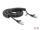 DELOCK RJ50 Spiralkabel Stecker zu Stecker 2 m schwarz