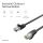 Shiverpeaks RJ45 Patchkabel S/FTP Cat7, PUR, schwarz 1,5m