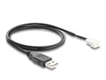 DeLOCK Lüfterkabel USB 2.0 Typ-A Stecker zu 3 Pin (2 Pins belegt) Lüfteranschluss-Stecker 70 cm