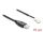 DeLOCK Lüfterkabel USB 2.0 Typ-A Stecker zu 3 Pin (2 Pins belegt) Lüfteranschluss-Stecker 70 cm