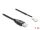 DeLOCK Lüfterkabel USB 2.0 Typ-A Stecker zu 3 Pin (2 Pins belegt) Lüfteranschluss-Stecker 1 m