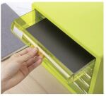DELI Schubladenbox 5 Schubladen 27,5x34x26cm hellgrün