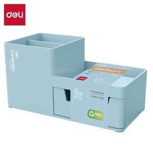 Deli EZ419 Recycelbarer Kunststoff Blau