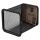 DELI Stifteköcher Mesh eckig 8x8x9,7cm schwarz