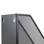 Deli E9186 Dokumentenhalter Metall Schwarz