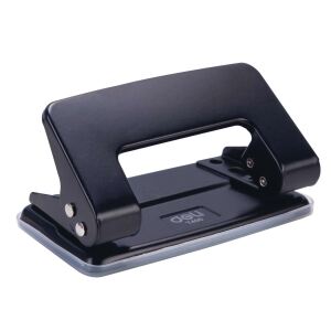 DELI Locher 8 Blatt schwarz