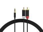 shiverpeaks FL31-34155 Audio-Kabel 1,5 m 3.5mm 2 x RCA Schwarz