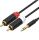 shiverpeaks FL31-34155 Audio-Kabel 1,5 m 3.5mm 2 x RCA Schwarz