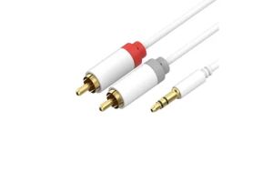 shiverpeaks FL31-34156 Audio-Kabel 1,5 m 3.5mm 2 x RCA Weiß