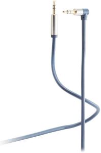 Shiverpeaks Audio Klinkenkabel 3,5mm flex. Winkel/gerade 1,5
