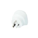 Skross 1.500209-E Netzstecker-Adapter Typ I (AU) Typ C (Euro-Stecker) Weiß