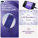 Motorola edge 70 fusion 17,2 cm (6.78") Dual-SIM Android 16.0 5G USB Typ-C 8 GB 256 GB 5200 mAh Violett